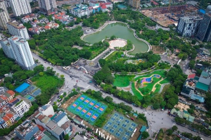 Đấu giá 7 thửa đất ở khu đô thị mới Cầu Giấy: Giá trả vòng đầu tối thiểu từ 364 triệu đồng/m²