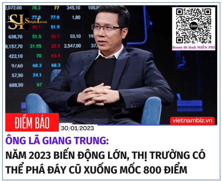 Thị trường có về 800 như chuyên gia Lã Giang Trung đã nhận định hay không?