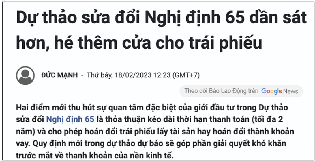 [CÙNG BÀN LUẬN] Có cần thiết để Chính phủ phải cứu BĐS hay không?