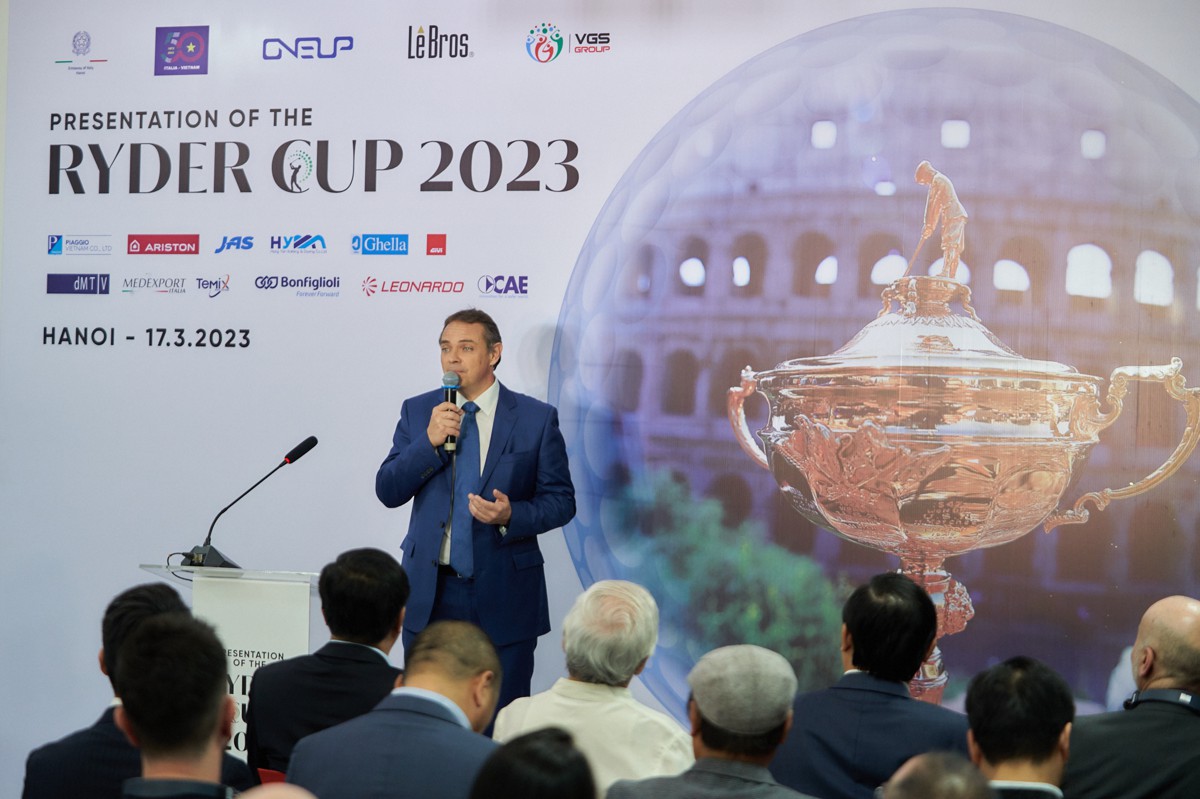Quảng bá Ryder Cup 2023: Cơ hội hợp tác du lịch thể thao Việt-Ý