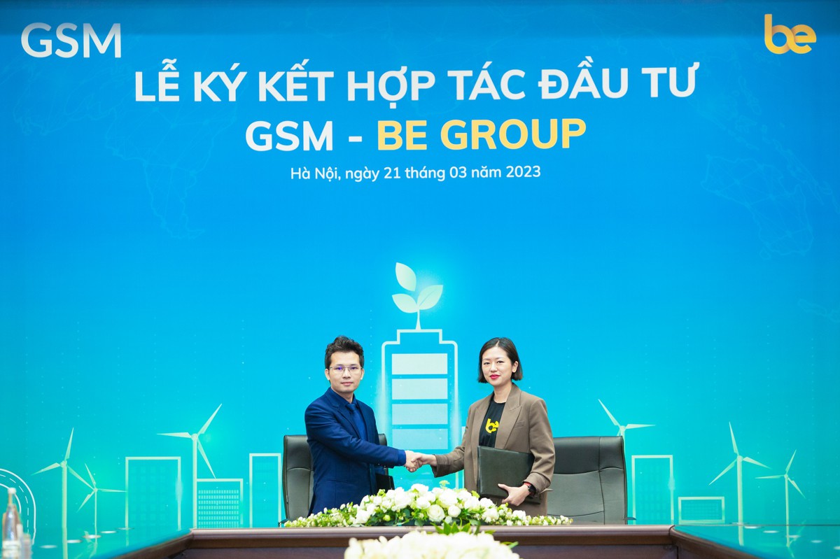 Công ty GSM đầu tư vào BE GROUP hỗ trợ tài xế chuyển đổi sang xe điện.