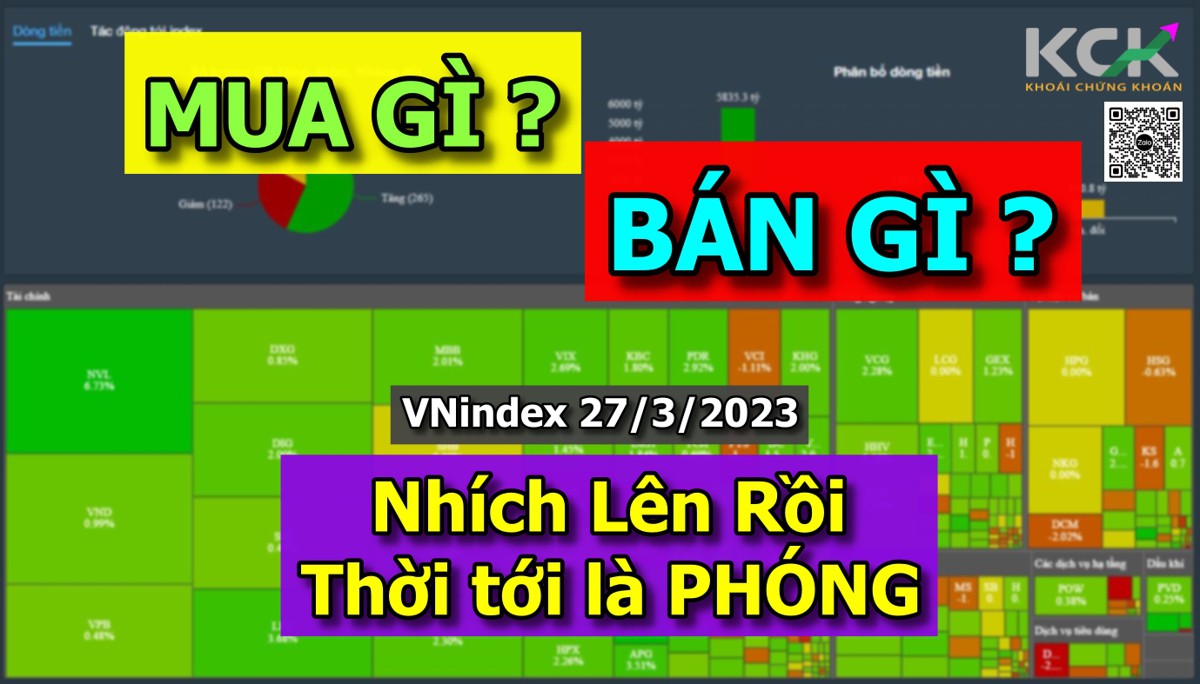 Chứng Khoán phiên 27/03/2023 - Mua gì và Bán gì?