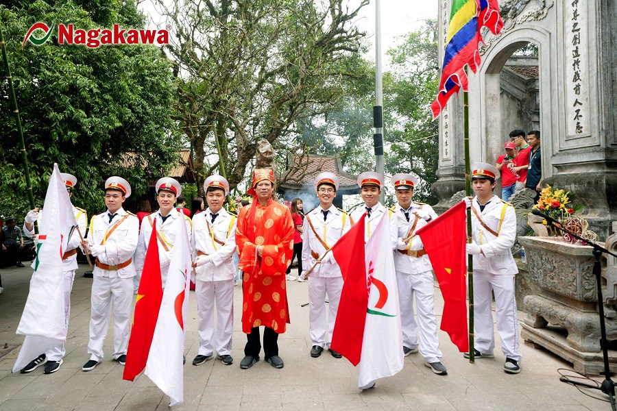 Hoạt động “về nguồn” truyền thống - Tập đoàn Nagakawa long trọng tổ chức Lễ dâng hương tưởng niệm các Vua Hùng