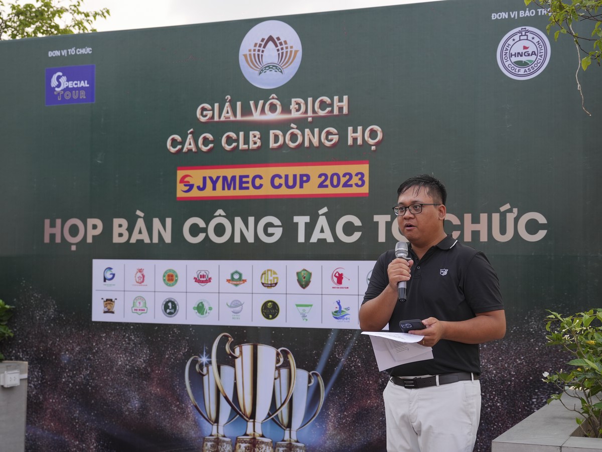 Giải Vô địch Golf các CLB Dòng Họ tranh Cup JYMEC 2023 ghi dấu ấn với 20 đội tuyển tham dự
