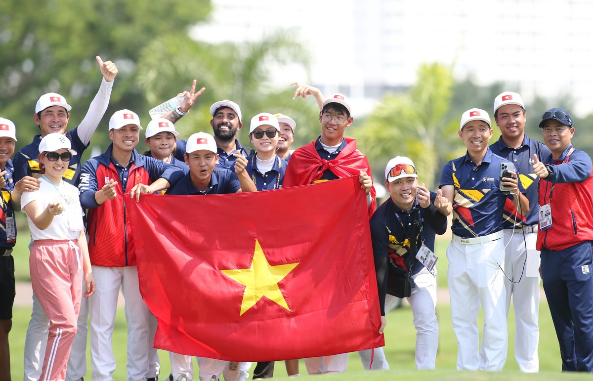 Lê Khánh Hưng giành HCV SEA Games 32 cho Golf Việt Nam