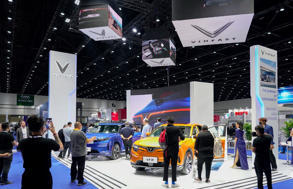 Vinfast công bố định hướng mở rộng sang thị trường xe điện Đông Nam Á