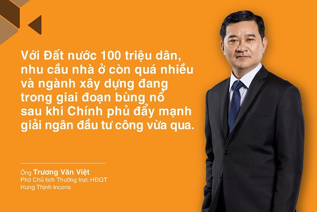 Ông Trương Văn Việt: Hưng Thịnh Incons sẽ nghiên cứu tham gia phát triển nhà ở xã hội, nhà ở