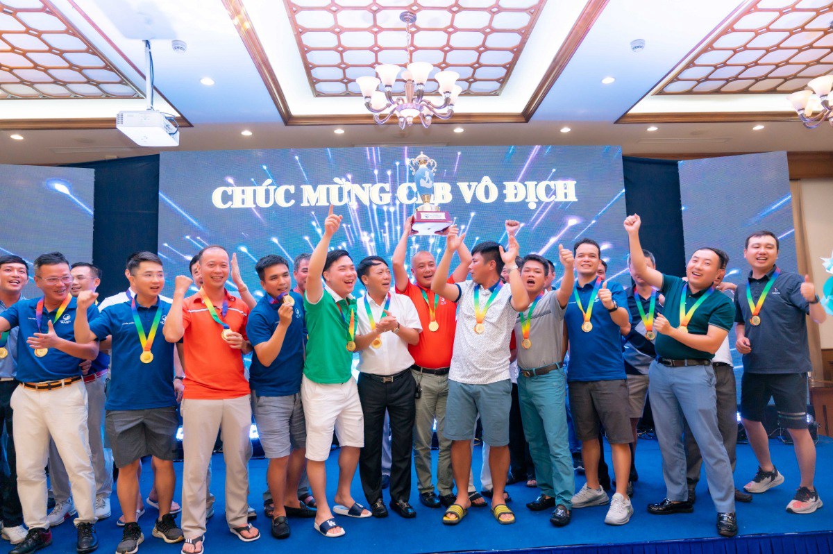 CLB Việt Yên giành vô địch Giải vô địch các CLB Golf tỉnh Bắc Giang lần thứ 2