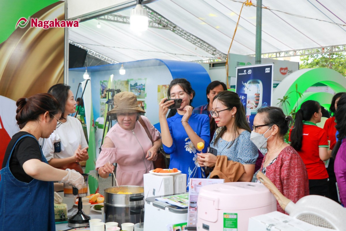 Nagakawa góp mặt tại triển lãm "Tiêu dùng xanh - Cùng sống lành" do Bộ Công Thương tổ chức