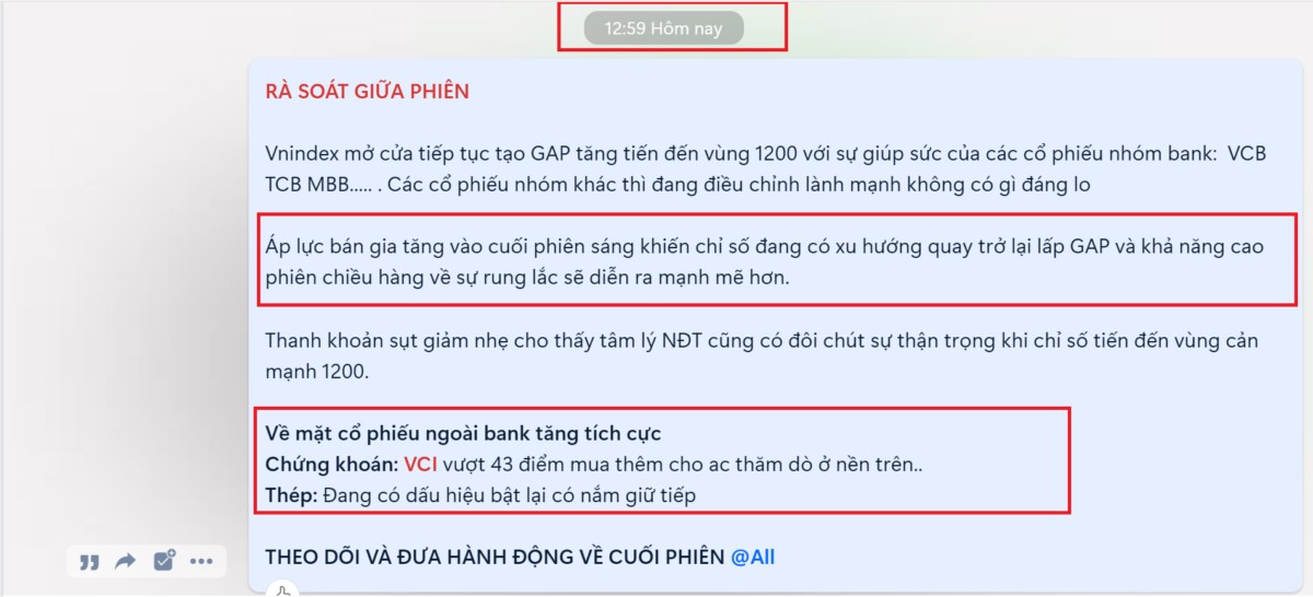 Thị trường ngày 26/7: Chưa vượt 1200 liệu có điều chỉnh mạnh? Hành động như thế nào?