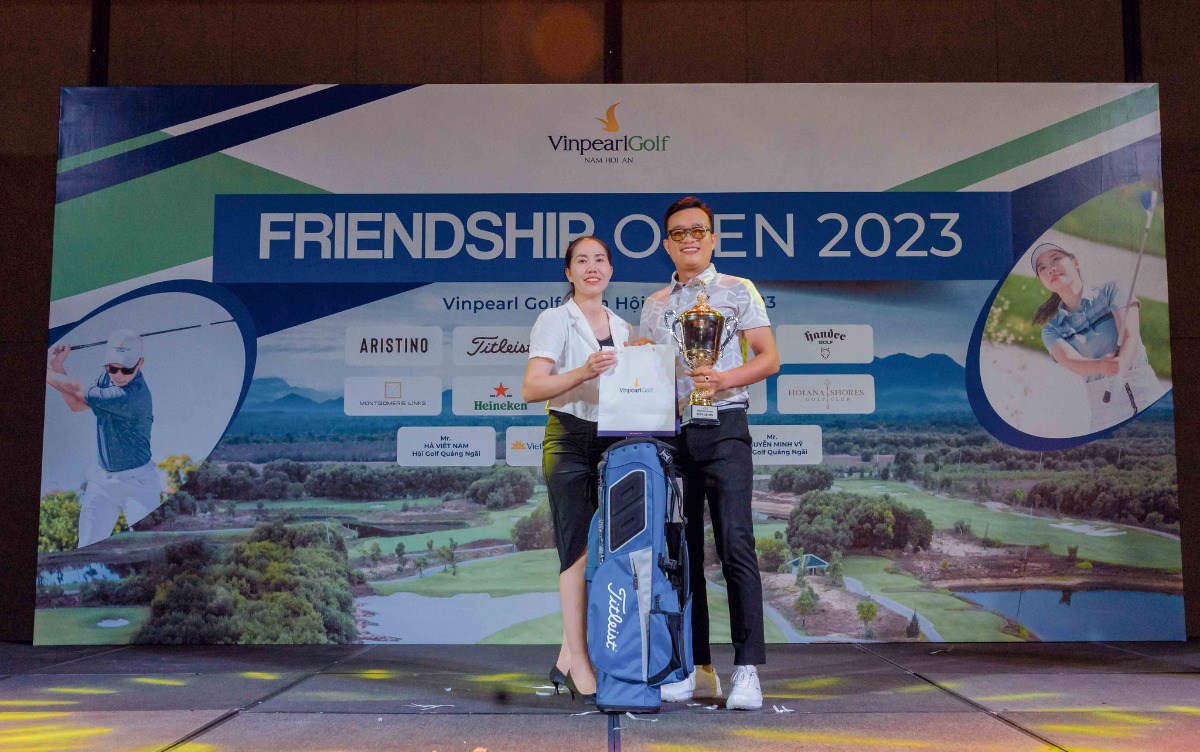 Vinpearl Golf Nam Hội An xuất sắc đạt giải Best Team Friendship Open 2023