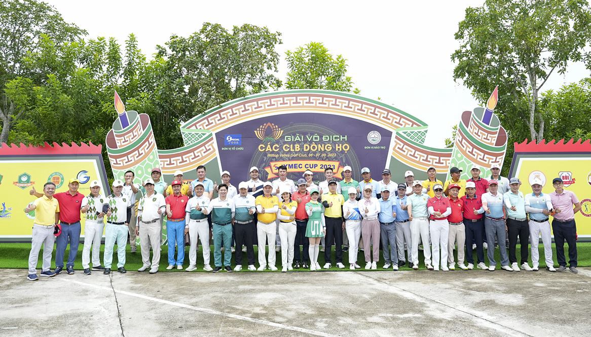 Giao lưu golf Leader và bốc thăm caddie giải Vô địch các CLB golf Dòng họ - Tranh cúp JYMEC 2023