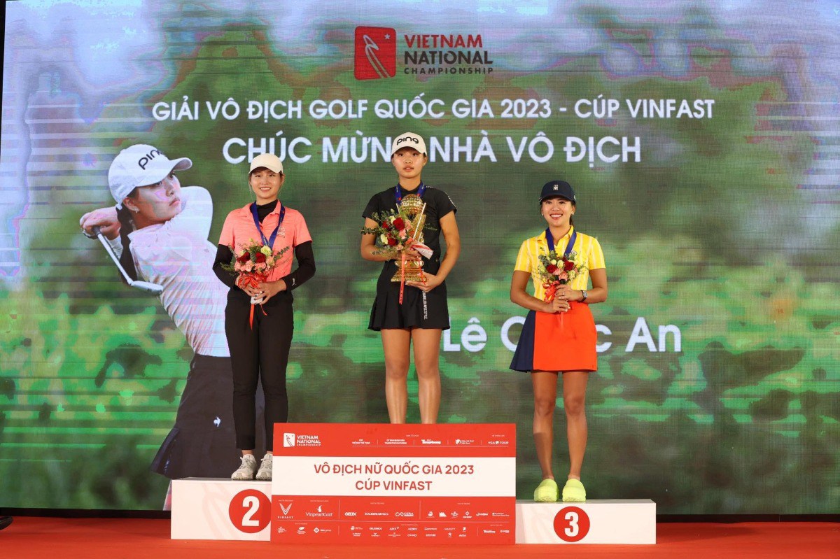 Lê Chúc An, Nguyễn Nhất Long vô địch Giải Golf QG-Vinfast Cup 2023