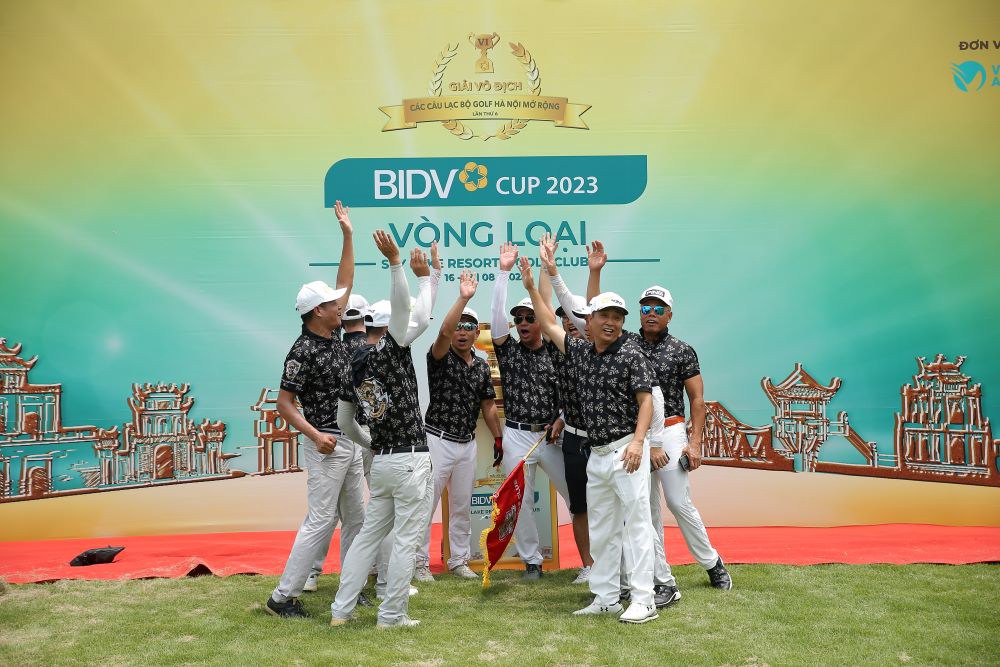 6 CLB đầu tiên vào vòng chung kết Giải vô địch các CLB golf Hà Nội mở rộng 2023