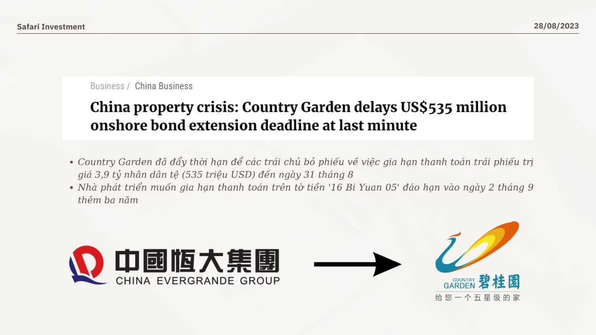 Công ty Bất Động Sản Lớn Nhất Trung Quốc Chuẩn Bị Vỡ Nợ - Hình Bóng EVERGRANDE