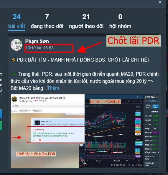 Vnindex rung lắc trước đáo hạn: Phân tích trạng thái cổ phiếu PDR