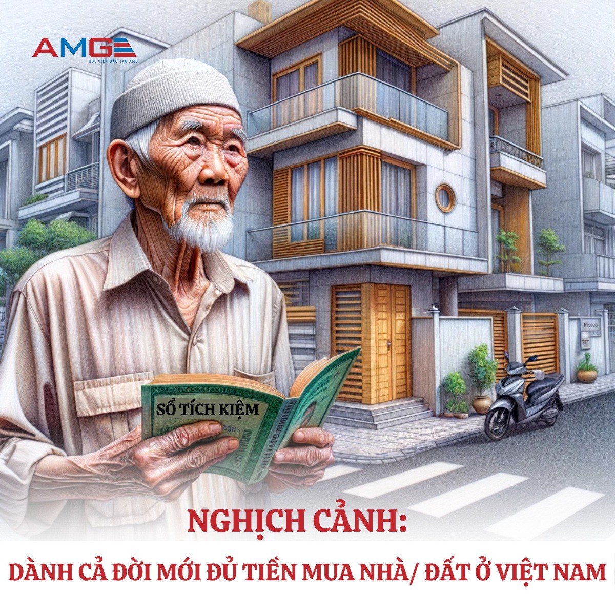Đi làm còng lưng 45 năm mới đủ tiền mua nhà ở Hà Nội