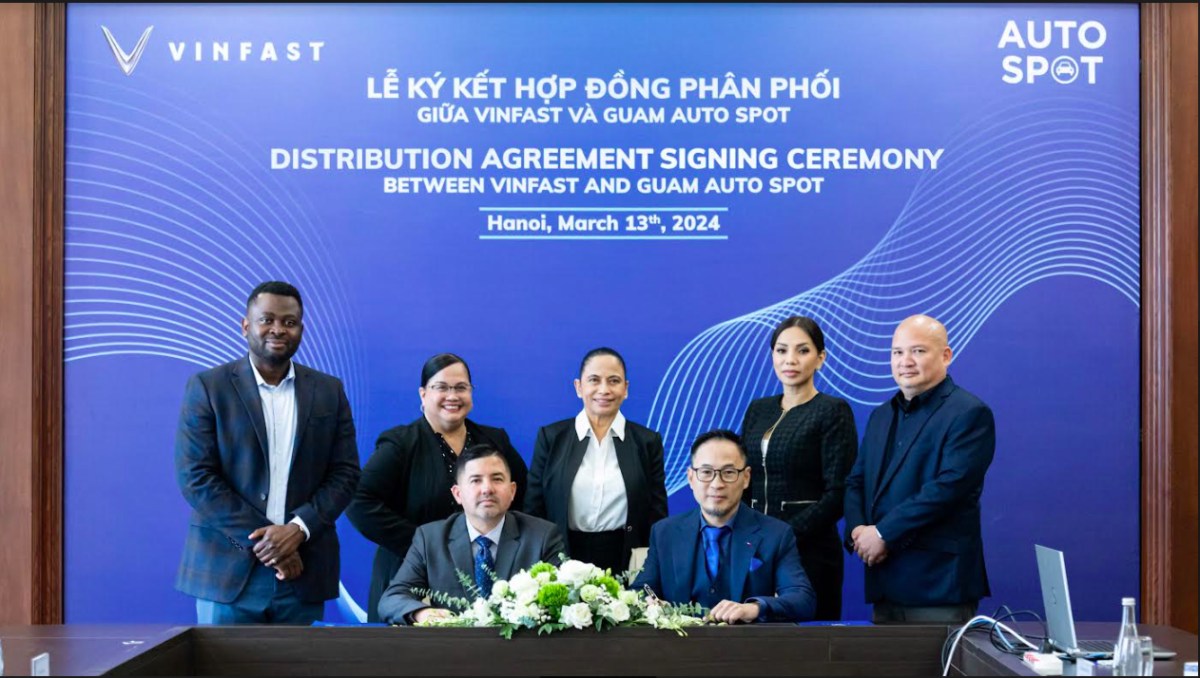 Vinfast ký thỏa thuận phân phối xe điện tại Micronesia