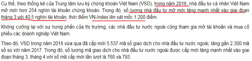 Thấy gì từ số tài khoản mở mới 3 tháng đầu năm 2024. Mới đây nhất trung tâm lưu ký chứng khoán Việt  ...