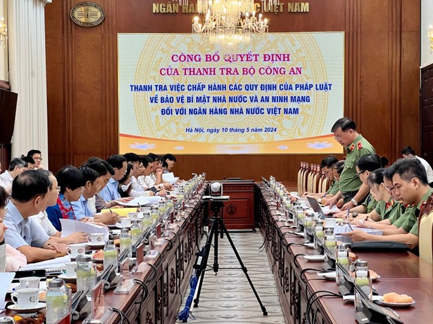 Thanh tra Bộ Công an công bố quyết định thanh tra tại Ngân hàng Nhà nước, Phó Thủ tướng Lê Minh Khái  ...