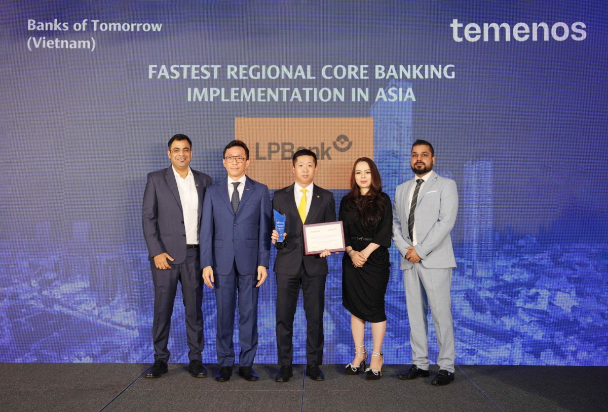 # LPBank vinh dự nhận giải thưởng “Triển khai Core Banking nhanh nhất Châu Á”