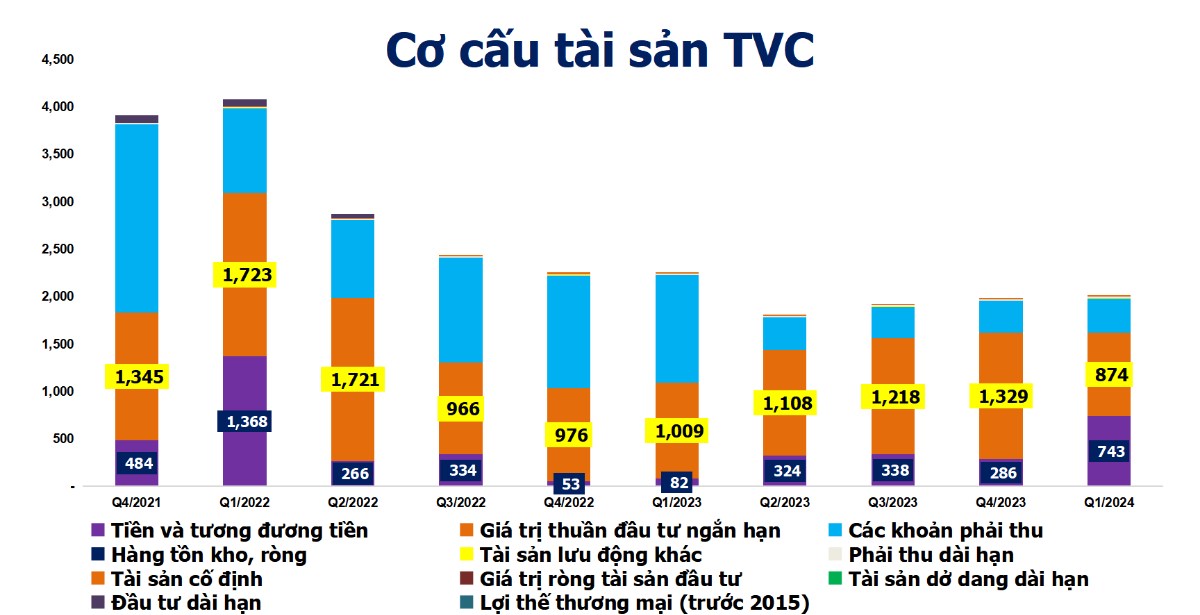 Tập đoàn Trí Việt đầu tư cổ phiếu ra sao trong Q1/2024