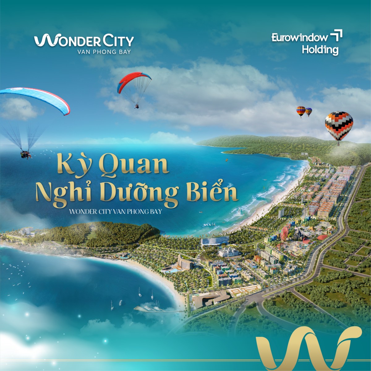 Wonder City Vân Phong Bay - Kì quan nghỉ dưỡng biển
