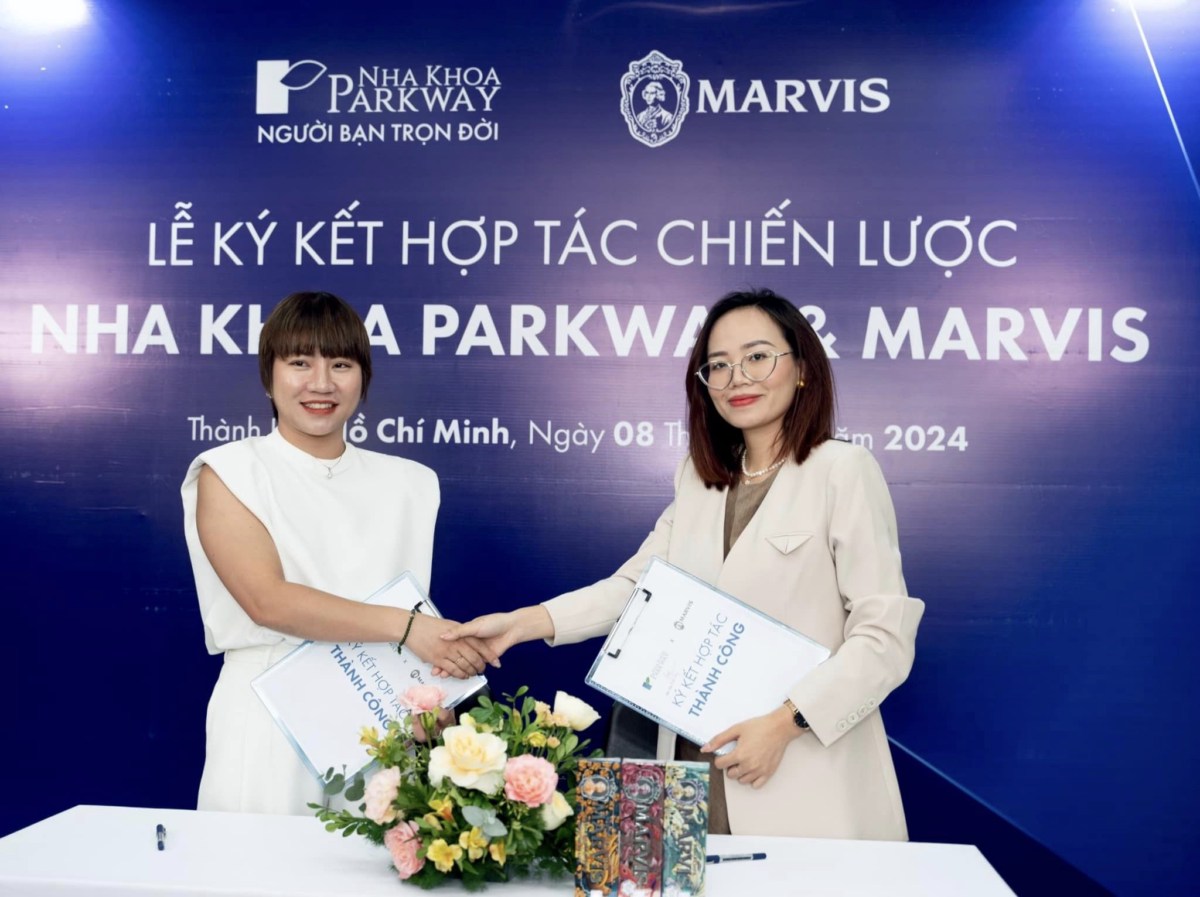 Marvis ký kết hợp tác chiến lược cùng Nha Khoa Parkway vì nụ cười Việt Nam