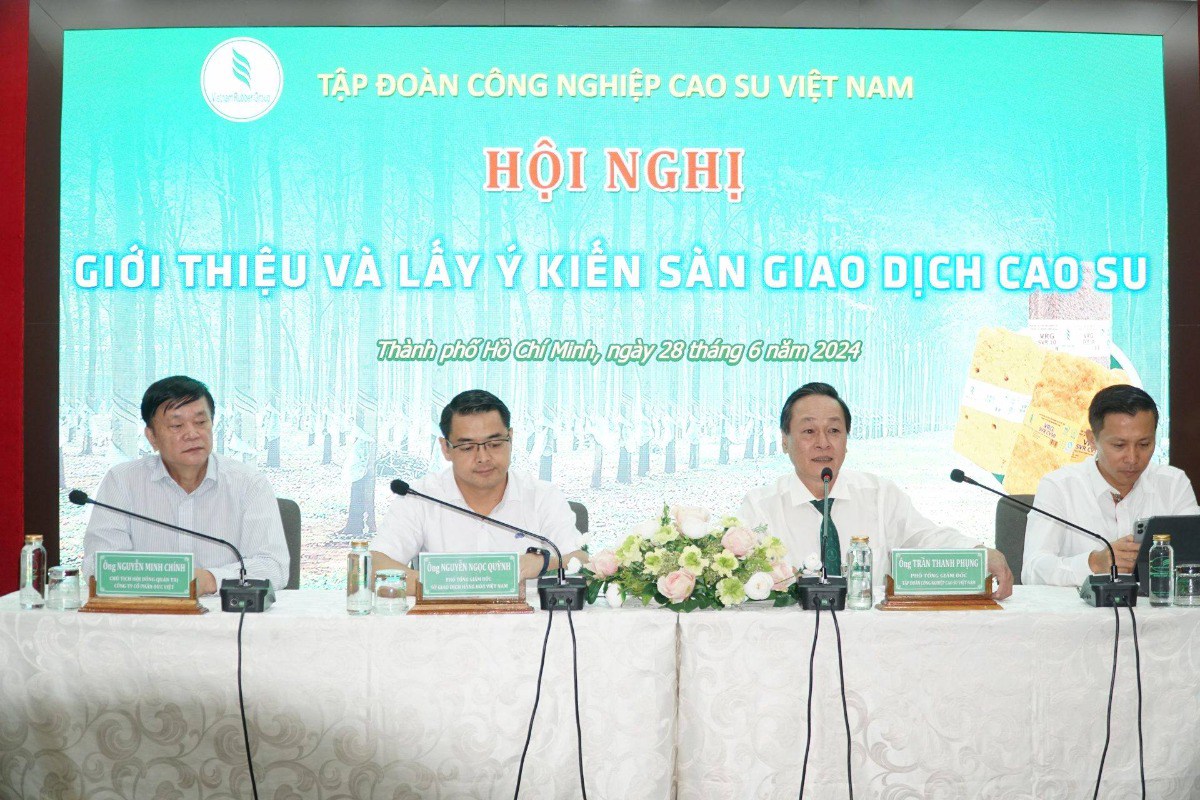 ***TIN VUI CHO NGÀNH CAO SU VN***. Ngày 28/6/2024, tại Thành phố Hồ Chí Minh, Sở Giao dịch Hàng hoá  ...