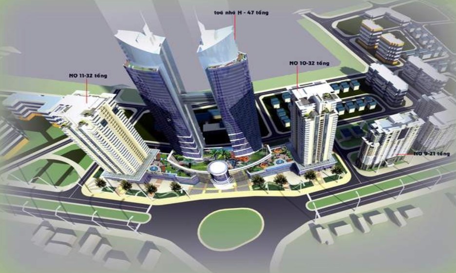 Lideco bắt tay với Hà Đô, thực hiện dự án tháp đôi 47 tầng cao nhất Khu đô thị mới Dịch Vọng - Cầu Giấy