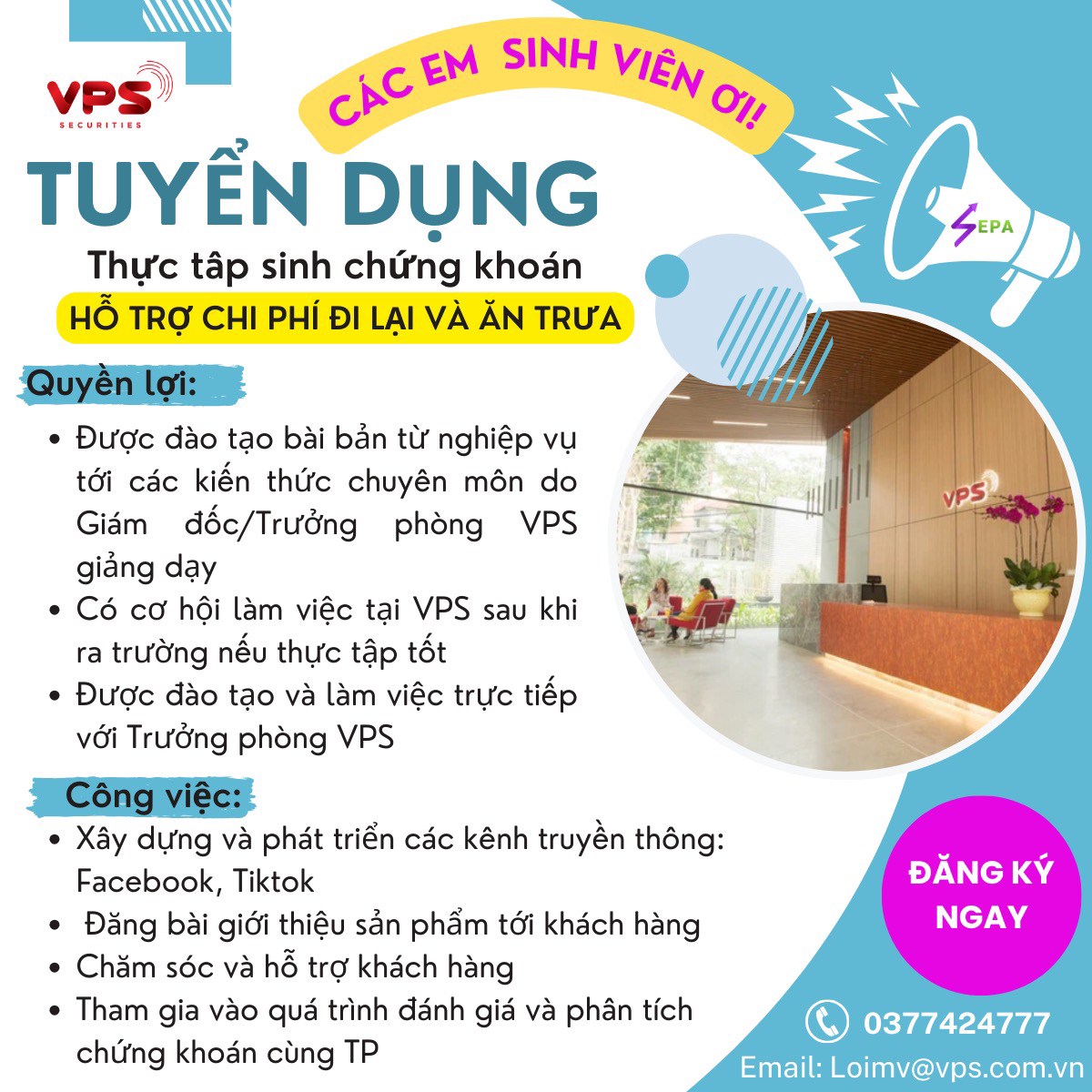 🫦CÁC EM SINH VIÊN ƠI!. Cơ Hội Tuyệt Vời Cho Sinh Viên: Tuyển Dụng Thực Tập Sinh Chứng Khoán (Có dấu  ...