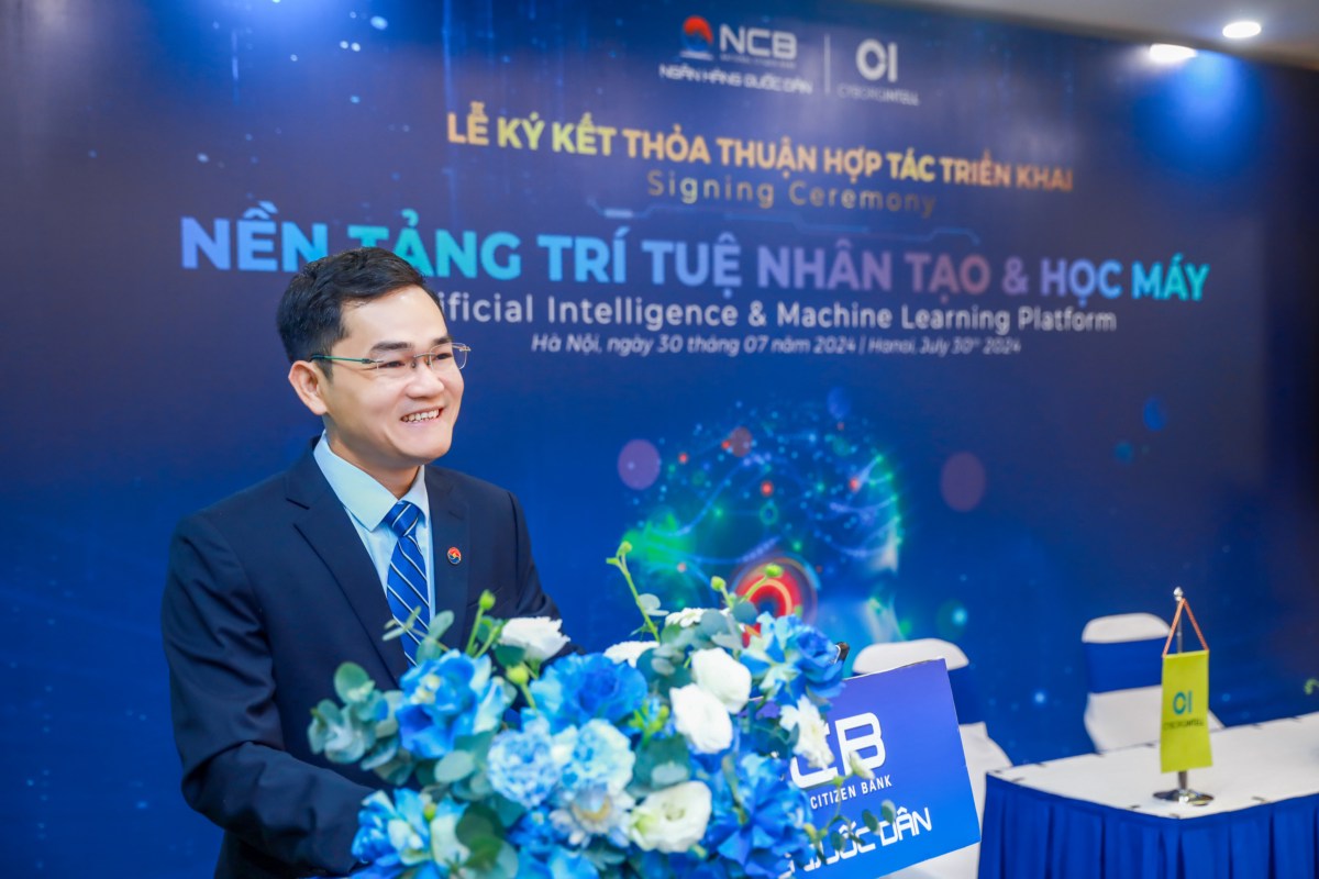 Ngân hàng NCB ký kết hợp tác triển khai Nền tảng AI & Machine Learning với CyborgIntell