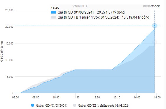 Nhịp đập thị trường 01/08: VN-Index giảm sâu, khối ngoại lại mua ròng-cầm hàng xem gấp