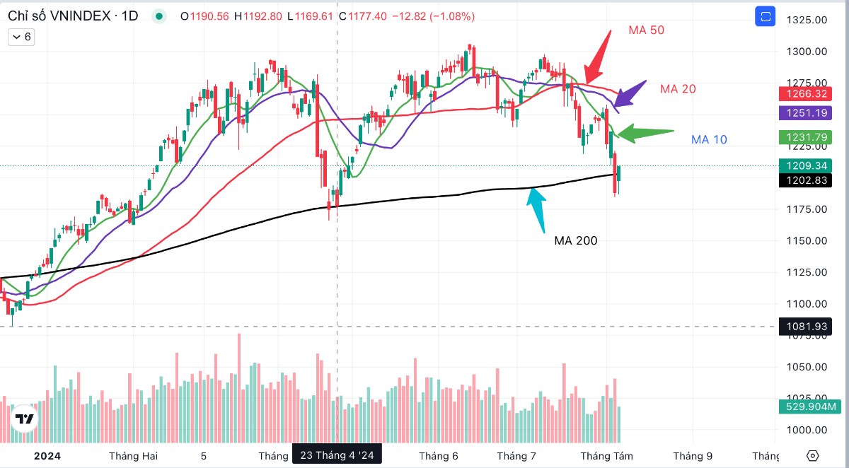 Đường MA có ý nghĩa gì trong chứng khoán? . Đường MA (hay còn gọi là Moving Average) là đường trung  ...