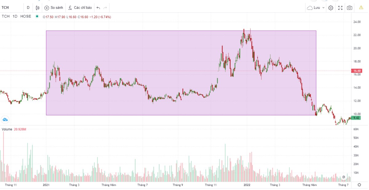TCH: Nhìn lại thời gian bị điều tra giao dịch 2021-2022 của cổ phiếu TCH