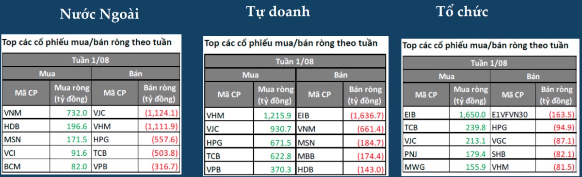 Báo cáo tuần 11/08 - 16/08/2024