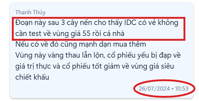 Cập nhật khuyến nghị IDC - IDC "làm ăn" thế nào sau nửa đầu 2024?