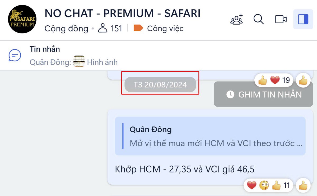 HCM VCI tăng mạnh: Đừng bỏ lỡ dòng chứng khoán