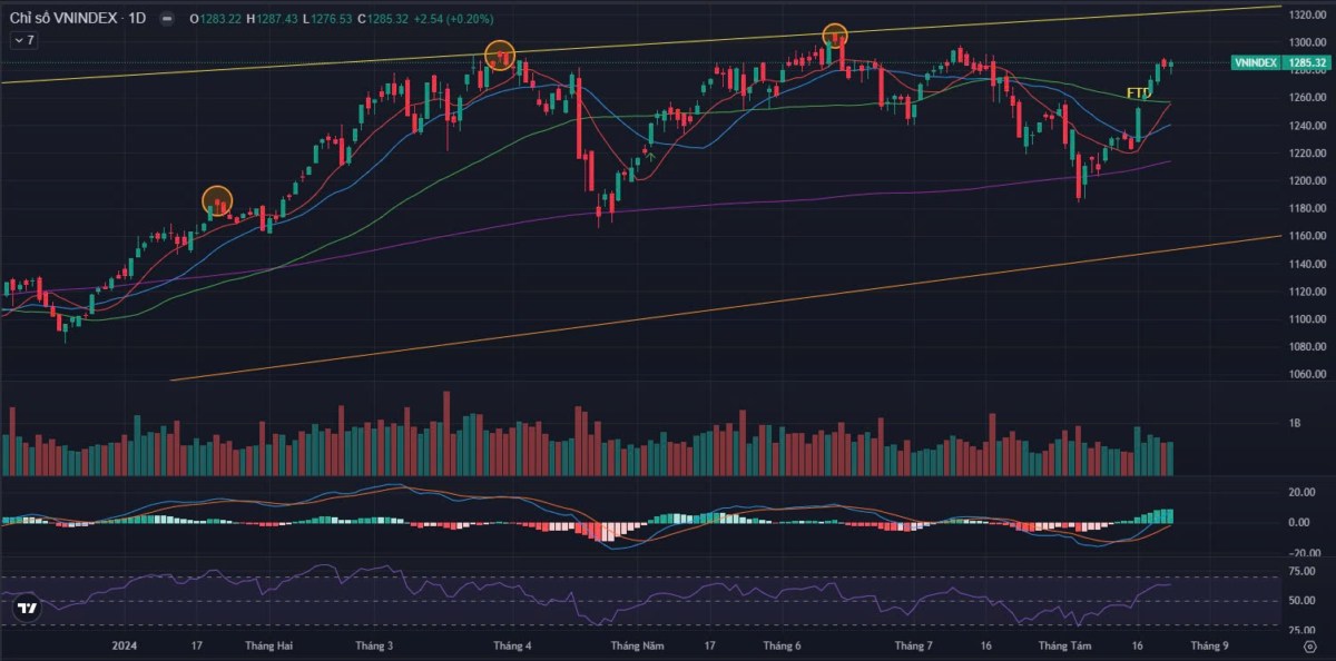 Kỳ vọng Vnindex sẽ tiến đến 1320, nguyên nhân do đâu?