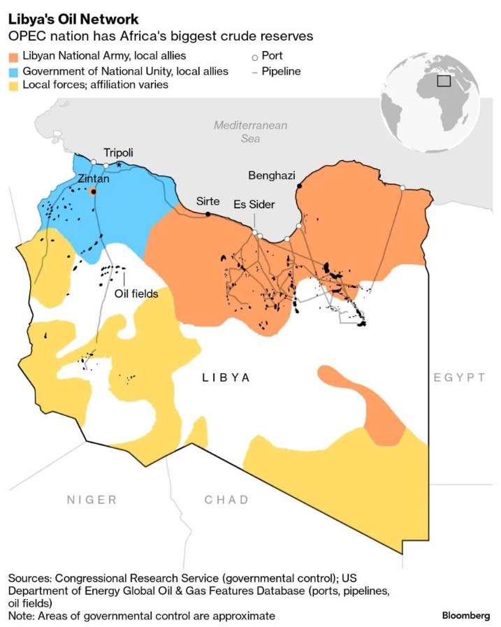 Giá dầu tăng mạnh, Libya đối mặt nguy cơ mất toàn bộ xuất khẩu dầu miền Đông