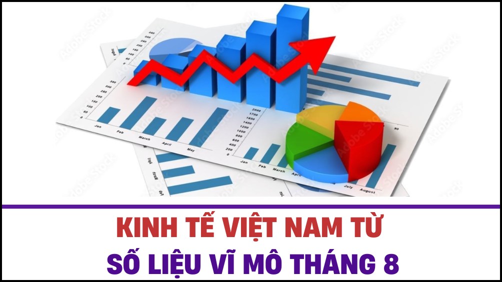 Kinh tế Việt Nam từ số liệu vĩ mô tháng 8