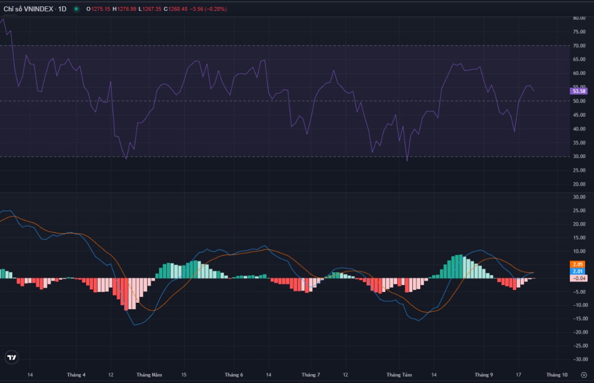 Chỉ số VNINDEX mở cửa phiên đầu tuần đầy ảm đạm