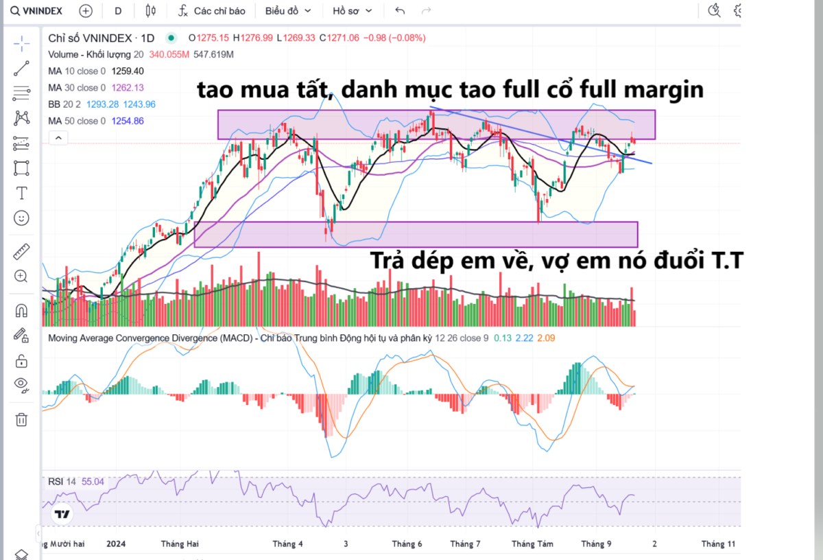 Ngồi vs Thị trường này tẩu hỏa nhập ma :)). Đoạn này k lo cp, mà lo là hành vi. Xuống mua lại xong lên  ...