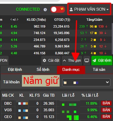 Rũ mạnh vùng cản 1300 - rũ mạnh để cất cánh: chiến lược đánh theo sóng