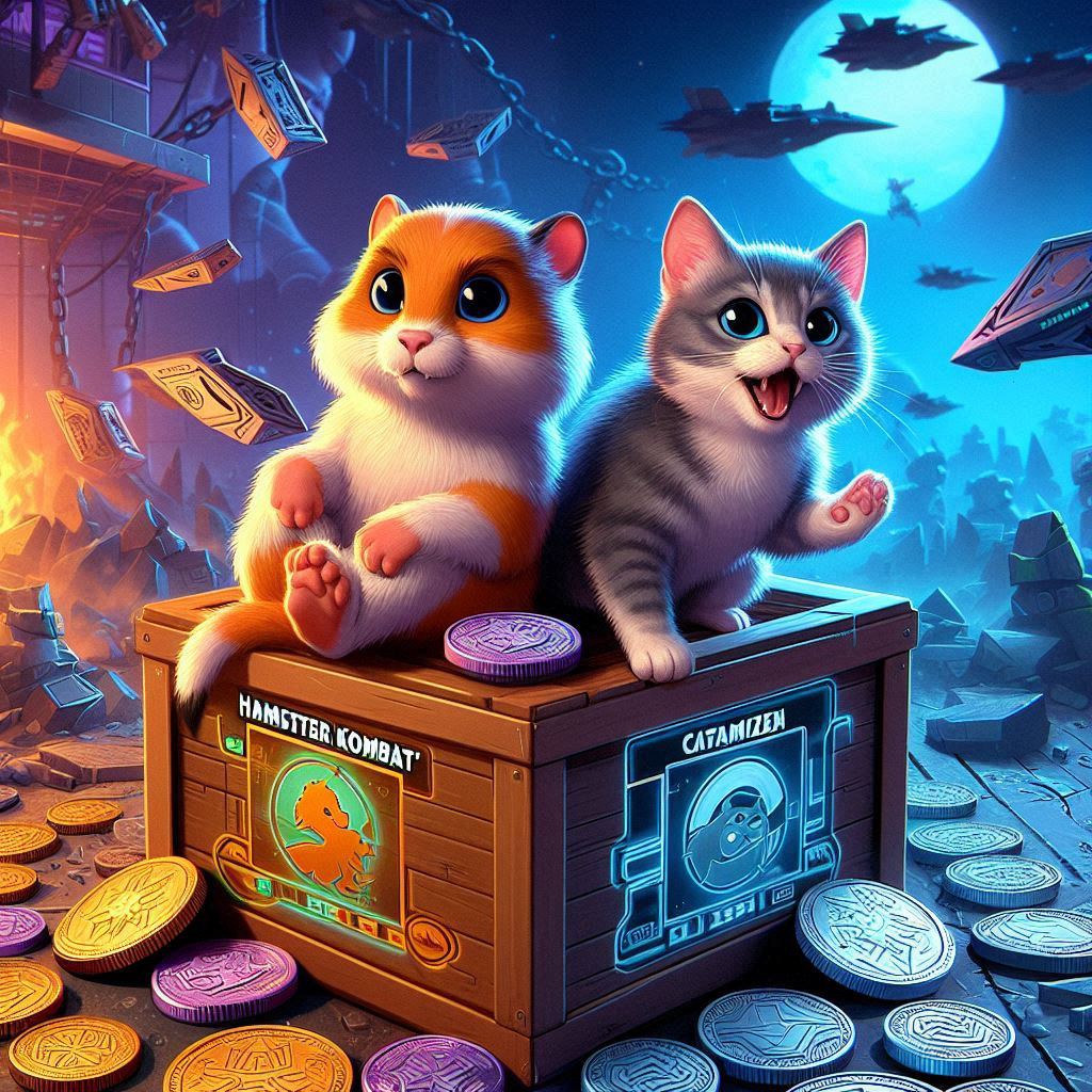 Hamster Kombat (HMSTR) và Catizen (CATI) giảm tới 50% sau khi airdrop token trên Telegram