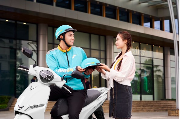 Xanh SM ra mắt nền tảng Xanh SM Bike Platform dành cho tài xế xe máy điện Vinfast 