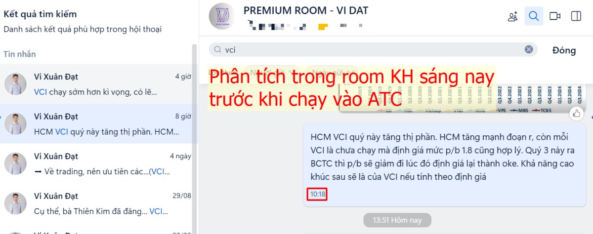 VCI: Cổ phiếu triển vọng nhất nhóm chứng khoán