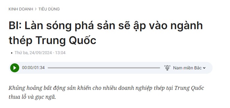 HPG - Đại sóng 2025. 1. Trung Quốc tung ra gói kích thích kinh tế. - Trong năm 2024 thì giá Thép thế  ...