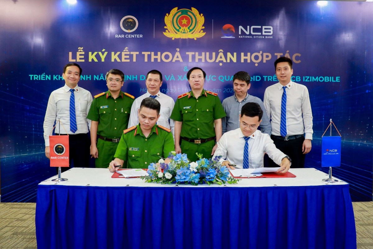 NCB iziMobile hợp tác với VNeID, mang tới trải nghiệm ngân hàng thuận tiện, an toàn vượt trội