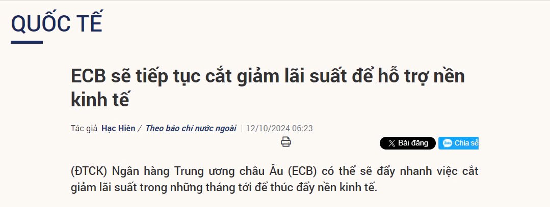 Thị trường tuần 14/10 - 18/10: Chờ đón BCTC quý 3